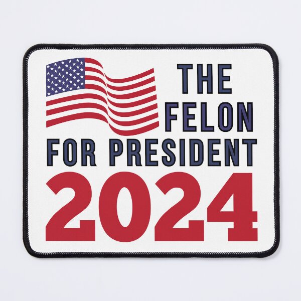 Item preview, THE FELON FOR PRESIDENT designed and sold by Sch1Stickers.