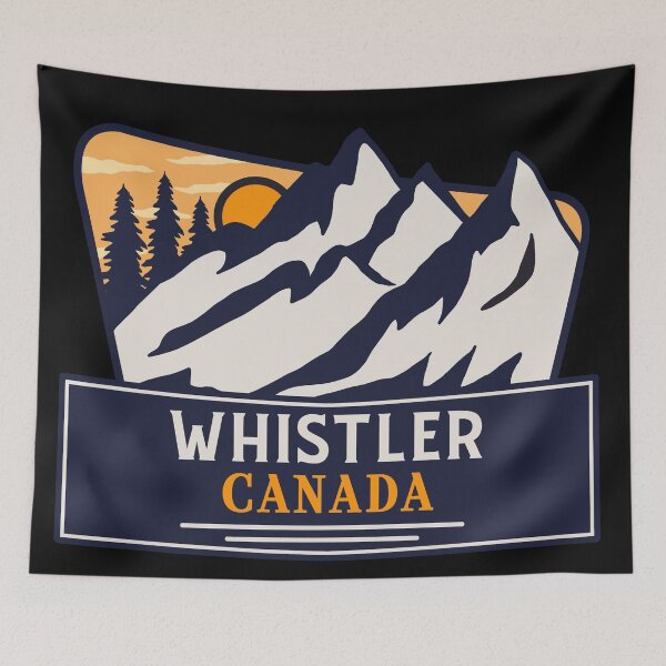 Item preview, Whistler Canada designed and sold by graphic-map.