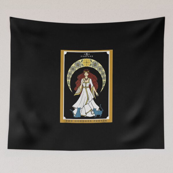 Item preview, The Norse Goddess Freyja Tarot designed and sold by virgiehoward.