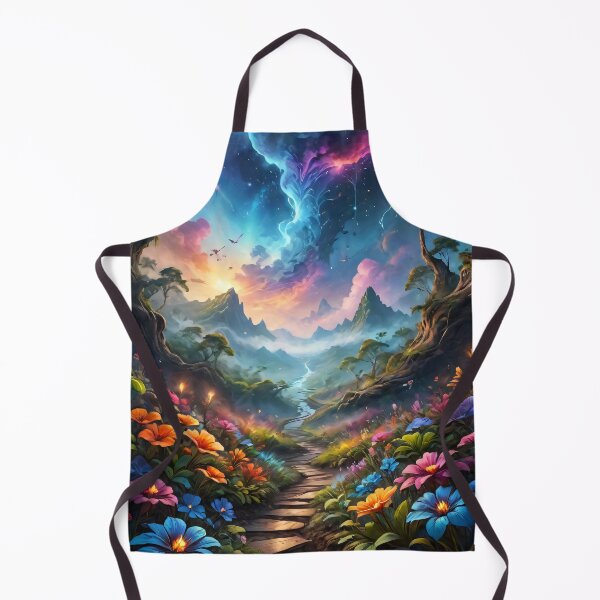 Item preview, Enchanted Floral Mountain & Landscape designed and sold by ByteyCreatives.