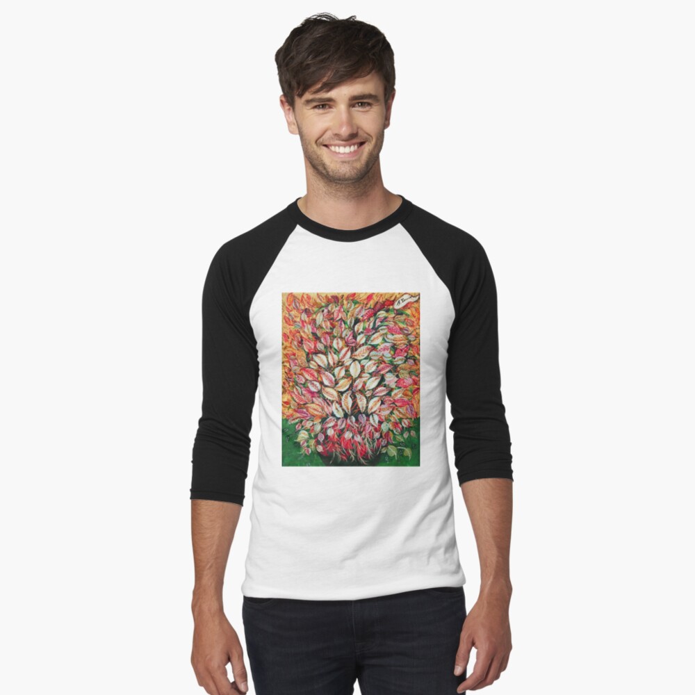 Aperçu de l'œuvre T-shirt baseball manches ¾ créée et vendue par vmajzlik.