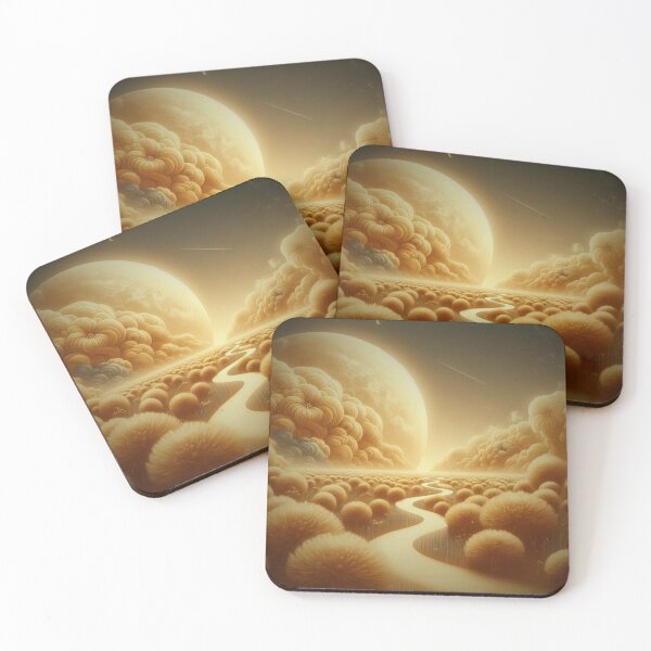 Item preview, Golden moon showing the way designed and sold by FantasyPearl.