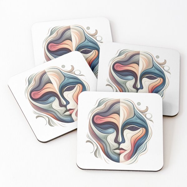 Item preview, Abstract Half Face designed and sold by SI-VA.