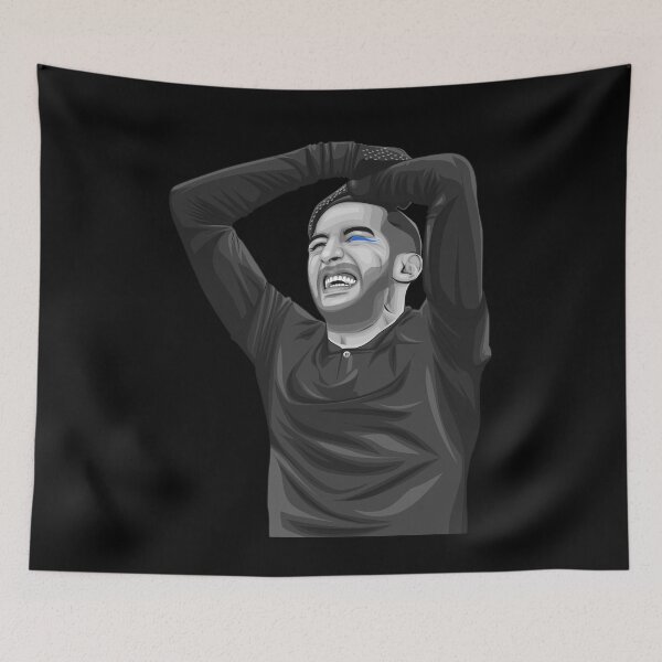 Item preview, Hakim Ziyech Black and White Version. designed and sold by Aldduardo.