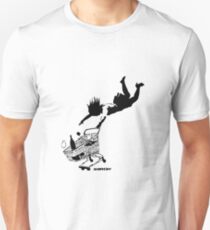 Banksy - Shop 'til you drop Slim Fit T-Shirt