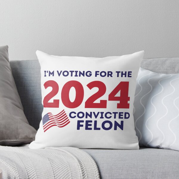 Item preview, I'M VOTING FOR THE CONVITED FELON designed and sold by Sch1Stickers.