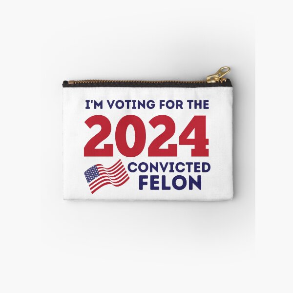 Item preview, I'M VOTING FOR THE CONVITED FELON designed and sold by Sch1Stickers.