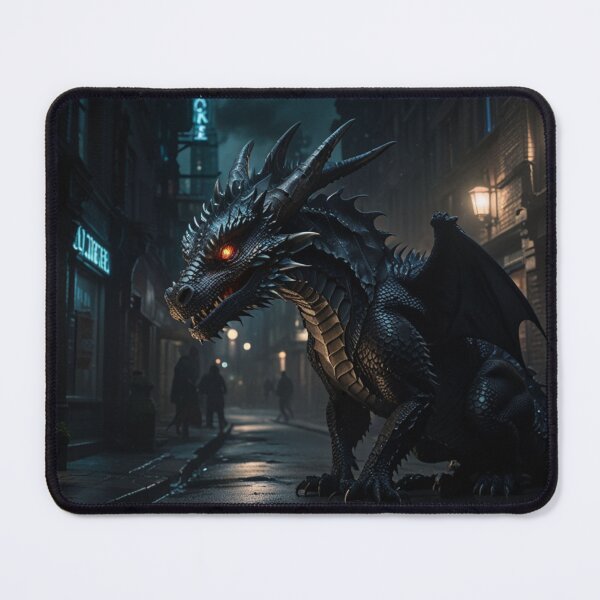 Item preview, Dystopian city Dragon designed and sold by mikaws.