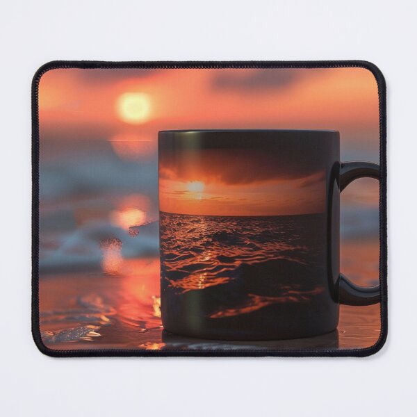 Item preview, Coffee mug with sunset designed and sold by ShaimaaEl.