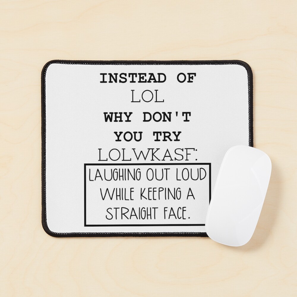 Item preview, Mouse Pad designed and sold by InABadSay.