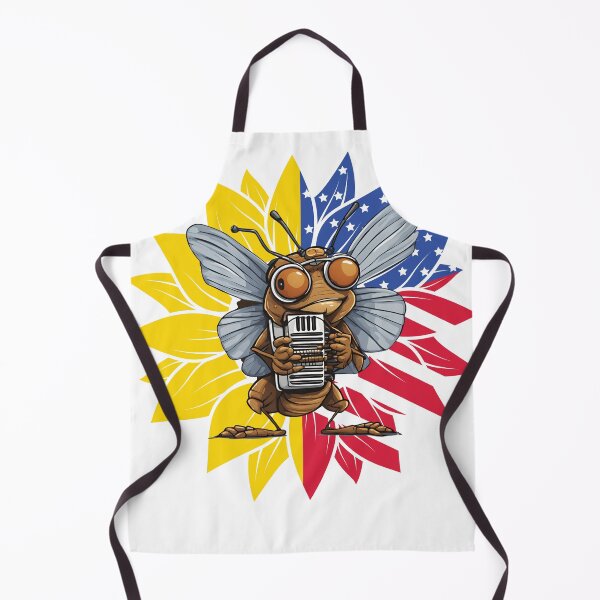 Item preview, Patriotic Cicada Harmonica Sunflower designed and sold by sydney-syder.