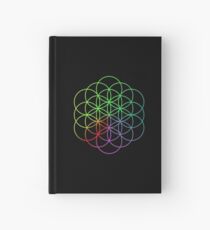 Cuaderno de tapa dura Logotipo de Coldplay //
