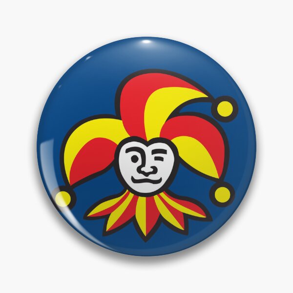 Item preview, Helsinki Jokerit  | Finland Hockey League (Feat: Matching Hex Code Color Background) designed and sold by thebirdbrand.