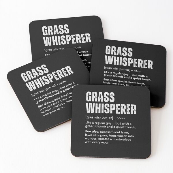 Item preview, Grass Whisperer Definition Lawn Care Art designed and sold by 365CarMods Official.