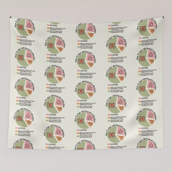 Item preview, How To Get HR Payroll's Attention Coffee Turn In Timesheet designed and sold by SunfullyYours.