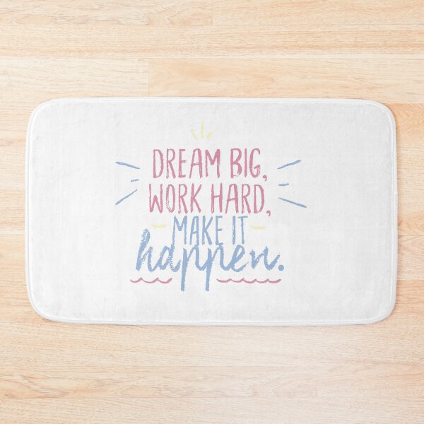 Item preview, Dream Big, Work Hard,Make It Happen! designed and sold by Lurgi-Print.