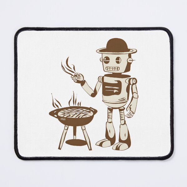 Item preview, Vintage Robot Grilling: Retro BBQ Master T-Shirt designed and sold by GorinART.