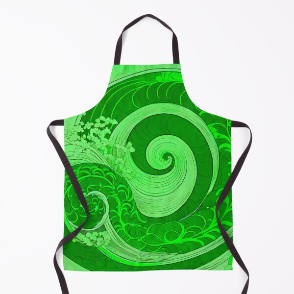 Item preview, Verdant Whirl: Green Spiral Design designed and sold by GrizzlyCollective.