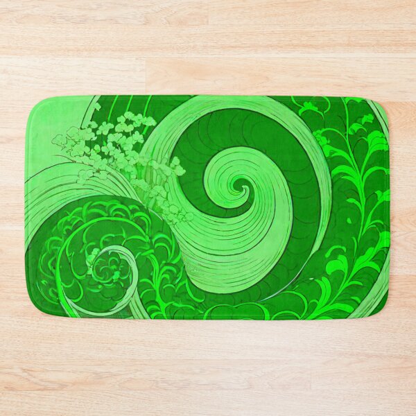 Item preview, Verdant Whirl: Green Spiral Design designed and sold by GrizzlyCollective.