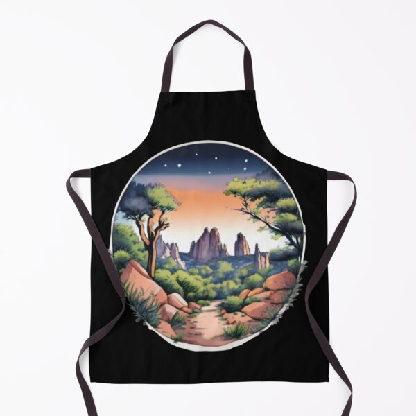 Item preview, watercolor garden of the gods designed and sold by EuropeanPrints.