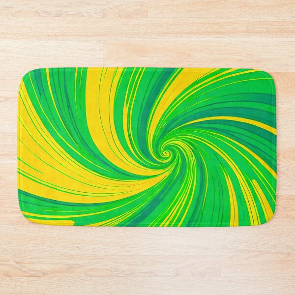 Item preview, Radiant Spiral: Green and Yellow Elation designed and sold by GrizzlyCollective.