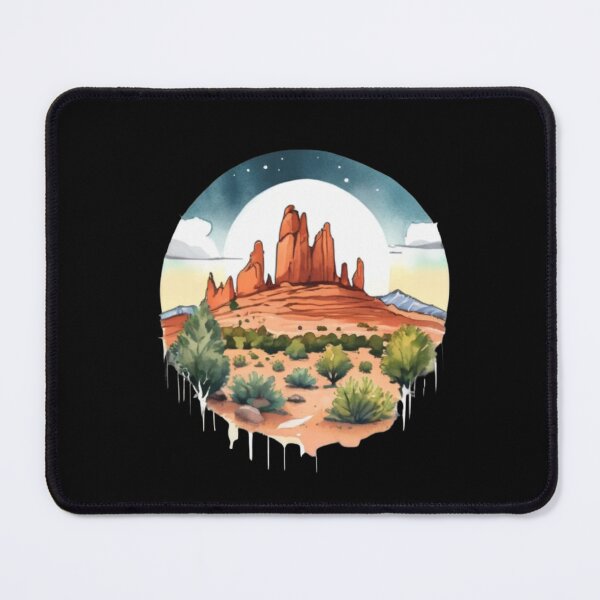 Item preview, watercolor garden of the gods designed and sold by EuropeanPrints.