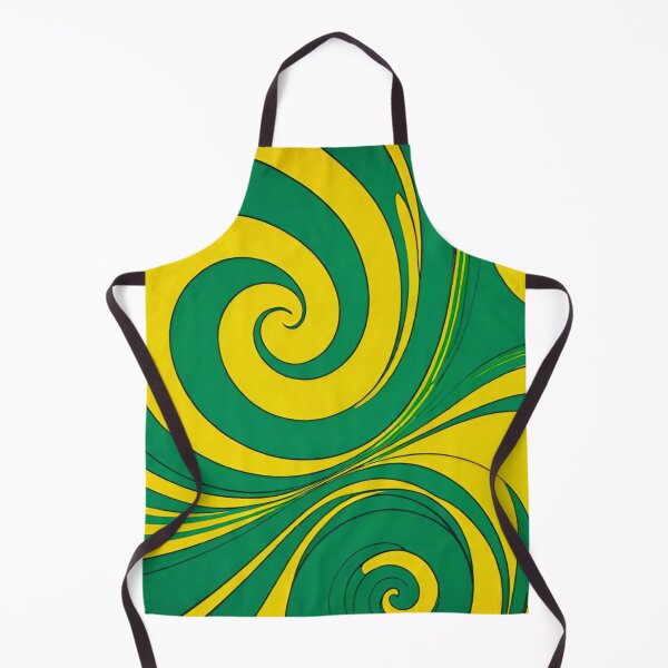 Item preview, Harmony in Green and Yellow: A Vibrant Fusion designed and sold by GrizzlyCollective.