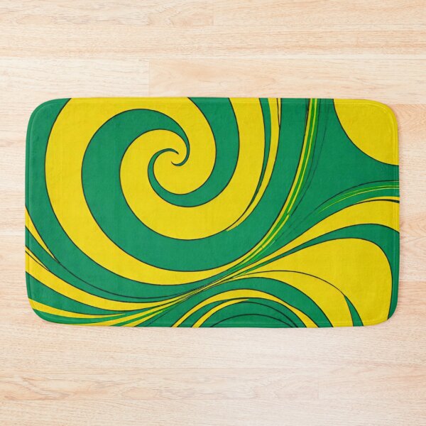 Item preview, Harmony in Green and Yellow: A Vibrant Fusion designed and sold by GrizzlyCollective.