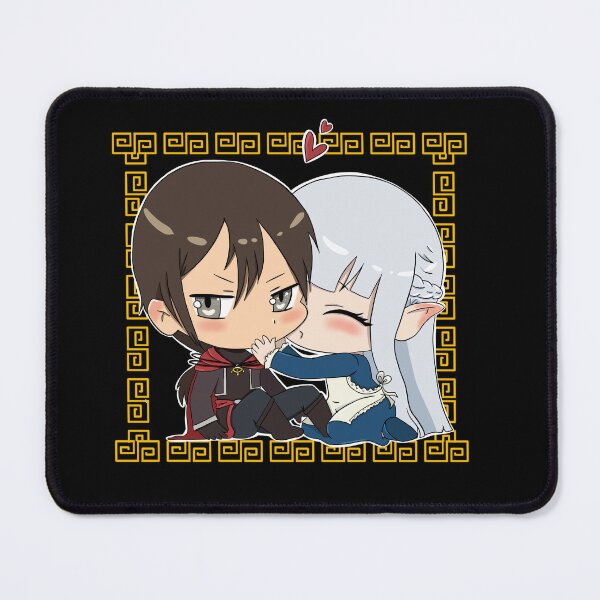 Item preview, Anime chibi art. Master and his girlfriend elf designed and sold by Karyna Hordetska.