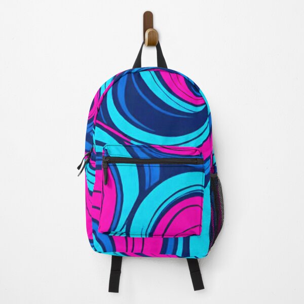 Item preview, Dynamic Spiral: Vibrant Blue and Pink Swirls designed and sold by GrizzlyCollective.