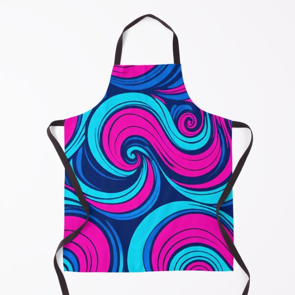 Item preview, Dynamic Spiral: Vibrant Blue and Pink Swirls designed and sold by GrizzlyCollective.