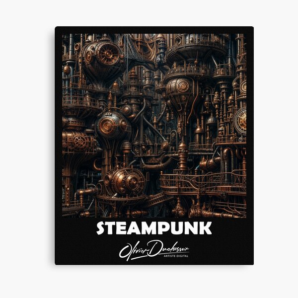 Aperçu de l'œuvre Steampunk 53 créée et vendue par olivier duchossoir.