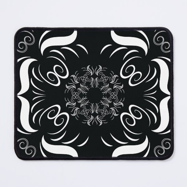 Item preview, Black and White Mandala designed and sold by Whimsical Thinker.