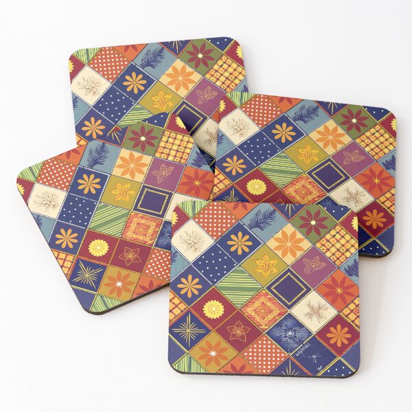 Item preview, patchwork pattern designed and sold by jkrphoto.