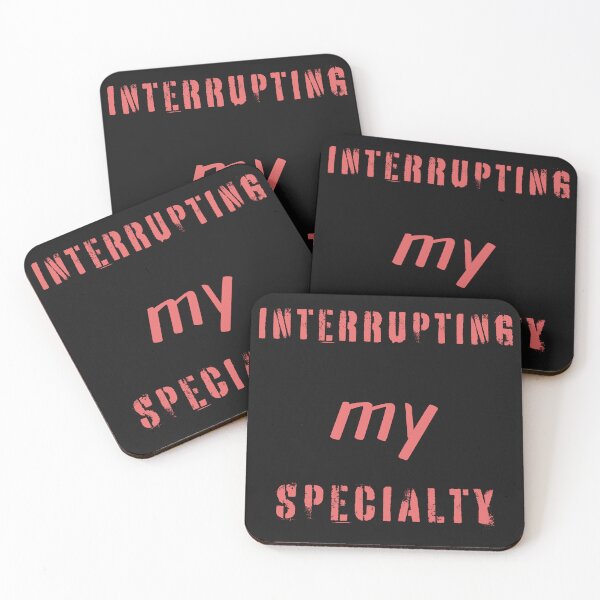 Item preview, INTERRUPTING MY SPECIALTY || The Interrupters designed and sold by GlamfulDesign.