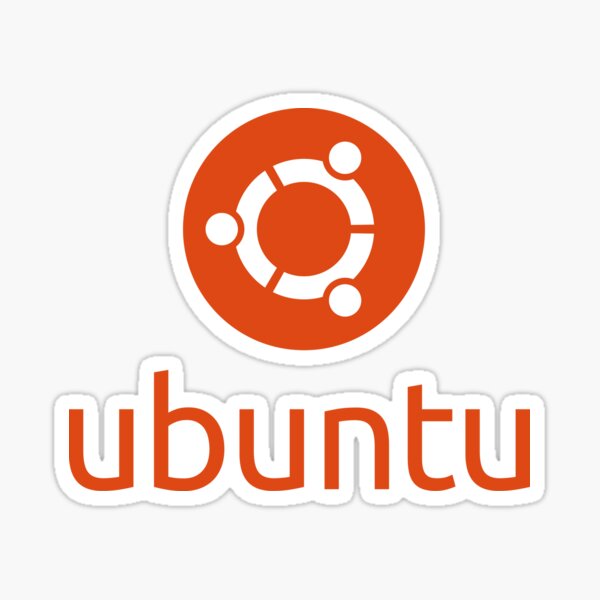 Ubuntu Logo Pegatina