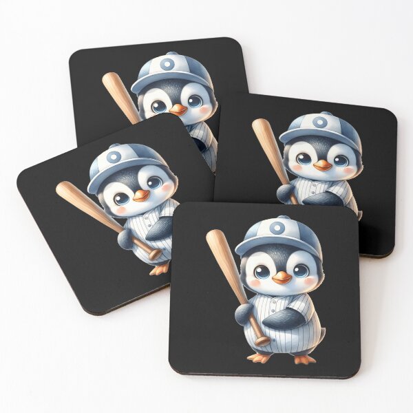 Item preview, Funny animals. Baseball graphics with a penguin. designed and sold by BanShopDG.