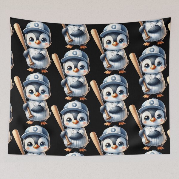 Item preview, Funny animals. Baseball graphics with a penguin. designed and sold by BanShopDG.