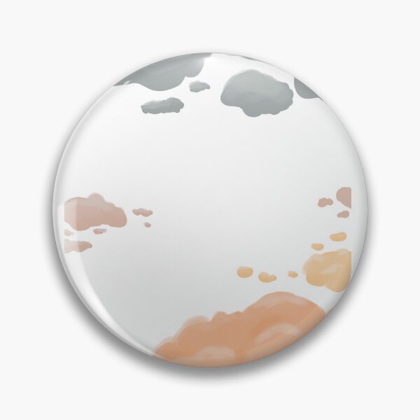 Item preview, Frame with gray and orange clouds, designed and sold by Karyna Hordetska.
