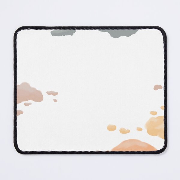 Item preview, Frame with gray and orange clouds, designed and sold by Karyna Hordetska.