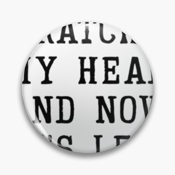 Item preview, Less Itchy, funnyfits70, humor, silly, funny, head, massage, zen, relaxation, head, brain, itch, relief, invisible, meme designed and sold by FunnyFits70.