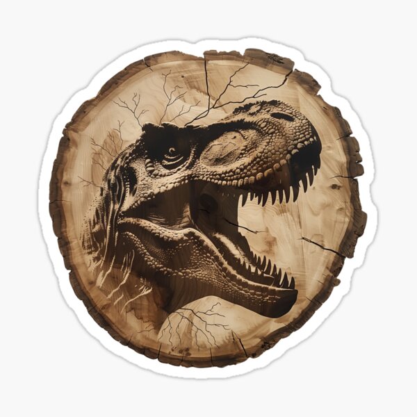 Item preview, Pyrography T-Rex designed and sold by Heneket.