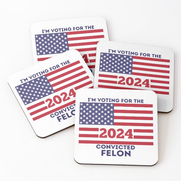 Item preview, Convicted felon election  designed and sold by Sch1Stickers.