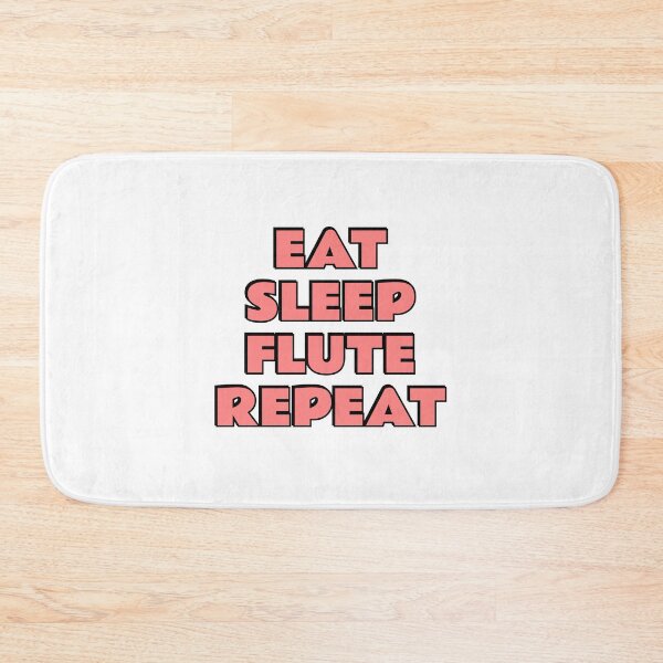 Item preview, Eat Sleep Flute Repeat flutist designed and sold by Inspirationmotivation.