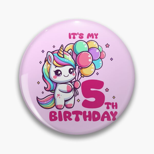 Item preview, cute and sweet unicorn It's my 5th birthday girl t-shirt designed and sold by Brudy-R.