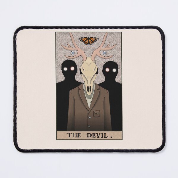Item preview, Rusty Lake Inspired Tarot Card - The Devil designed and sold by UmbraeMothCrafts.