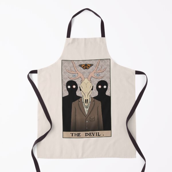 Item preview, Rusty Lake Inspired Tarot Card - The Devil designed and sold by UmbraeMothCrafts.