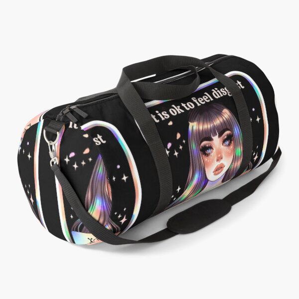 Item preview, Holographic Watercolor Sticker: Accepting Disgust, Embracing Emotional Authenticity designed and sold by Queueka.
