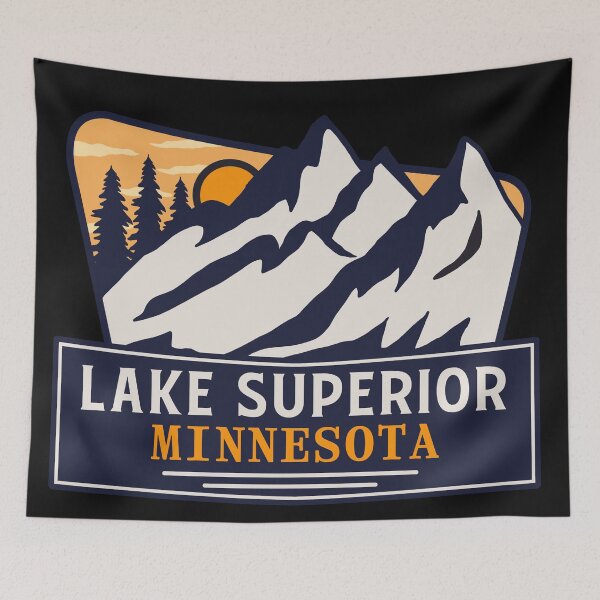 Item preview, Lake Superior Minnesota designed and sold by graphic-map.