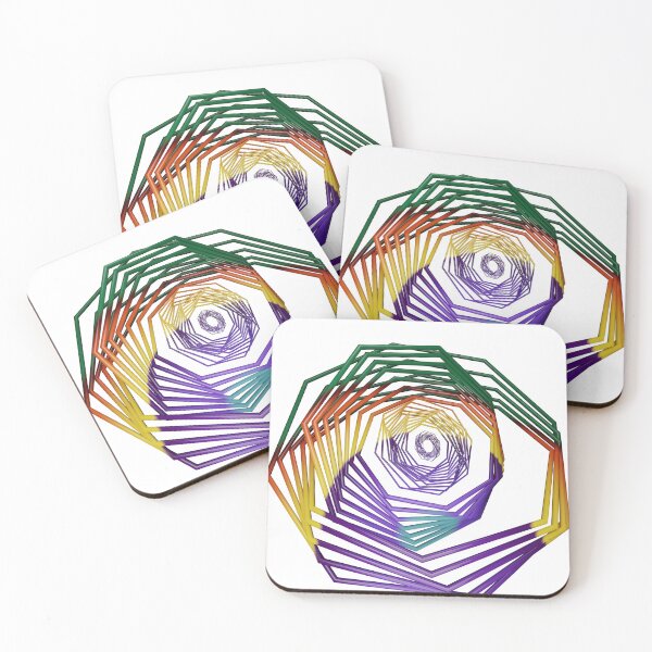 Item preview, Multi-colored geometric shape designed and sold by HerbertFlenner.